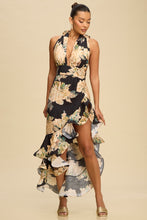 Load image into Gallery viewer, Vintage Halter Ruffle Dress

