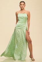 Load image into Gallery viewer, Polka Dot Satin Dress
