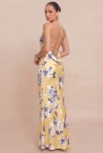 Load image into Gallery viewer, Floral Metálic Sleep Dresss
