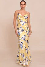 Load image into Gallery viewer, Floral Metálic Sleep Dresss
