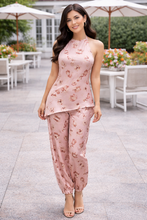 Load image into Gallery viewer, Satin floral set!
