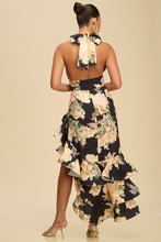 Load image into Gallery viewer, Vintage Halter Ruffle Dress

