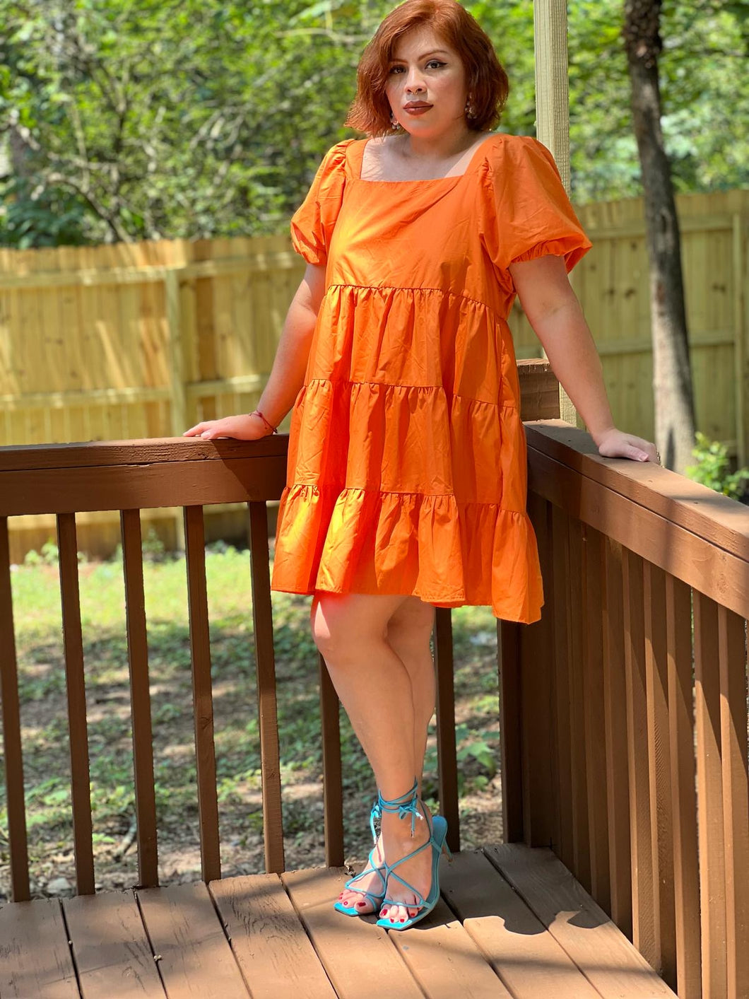 Orange Dress