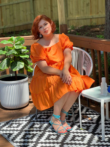 Orange Dress
