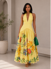Load image into Gallery viewer, Tropical Maxi Dress
