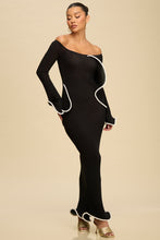 Load image into Gallery viewer, Ruffle Leeve Maxi Dress
