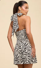Load image into Gallery viewer, Zebra Mini Dress
