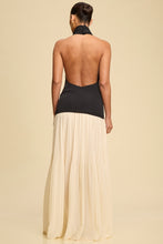 Load image into Gallery viewer, Halter Crepé Maxi Dress
