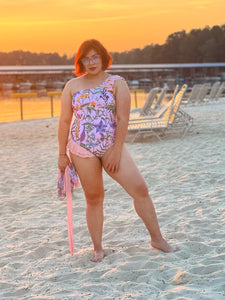 Floral swimsuit