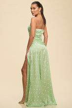 Load image into Gallery viewer, Polka Dot Satin Dress
